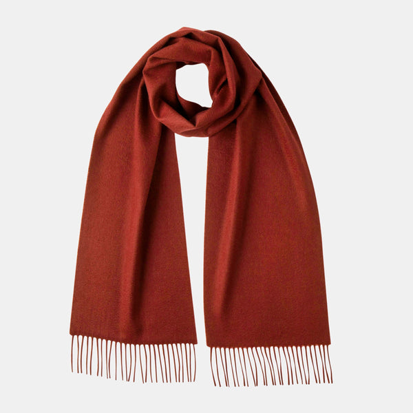 Oversized Cashmere Scarf, Burgundy – ANTORINI®
