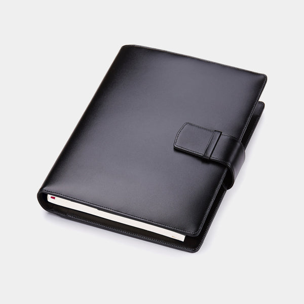 Multifunctional Leather A5 Journal/Diary and Note Pad in Satin-ANTORINI®