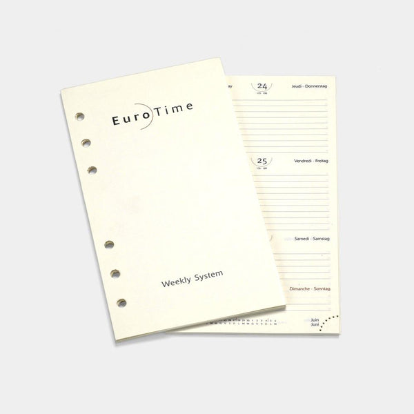 A5 Week On Two Pages Diary 2021, 4 languages-ANTORINI®