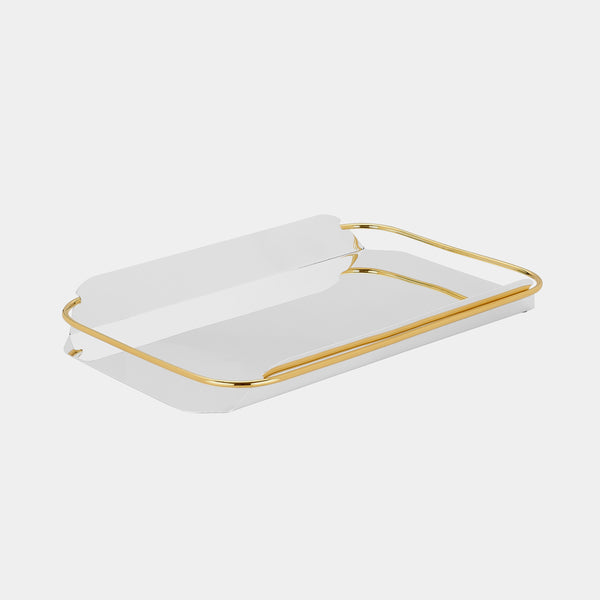 Modern Tray, silver-plated-ANTORINI®