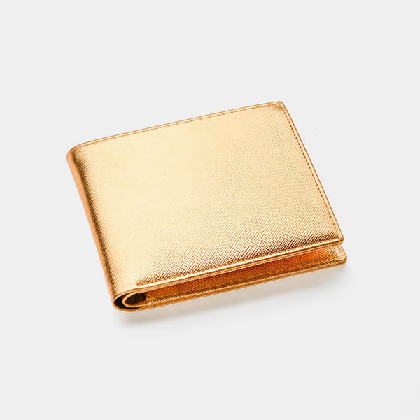 Golden Initial Wristlet Wallet - R