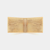 ANTORINI 4cc Men's Wallet in Gold Saffiano