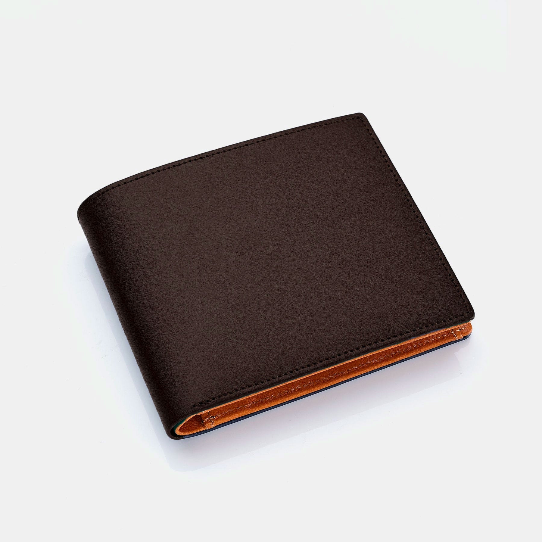 Men's Wallet ANTORINI in Dark Brown and Cognac, 8cc – ANTORINI®