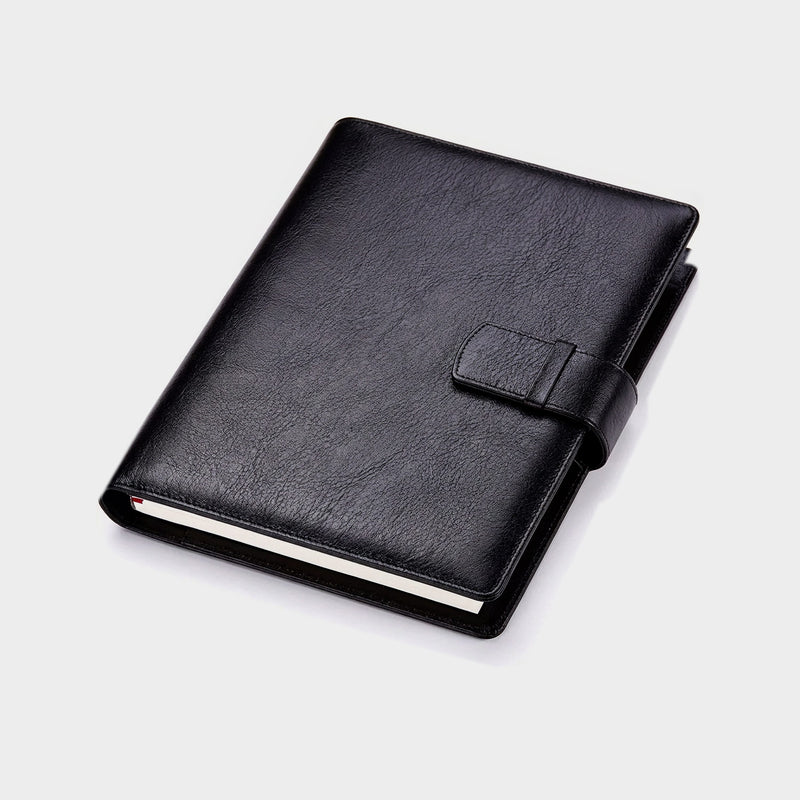 Multifunctional Leather A5 Journal/Diary 2026 and Notepad in Vintage Leather