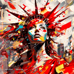 ANTORINI Freedom Wall Art - Digital