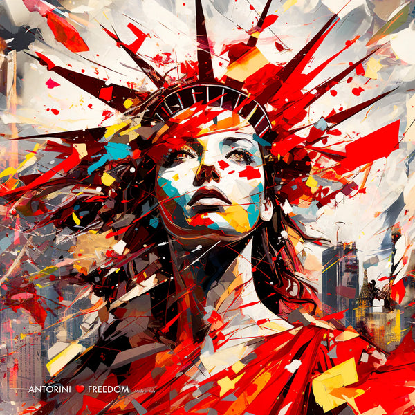 ANTORINI Freedom Wall Art - Digital