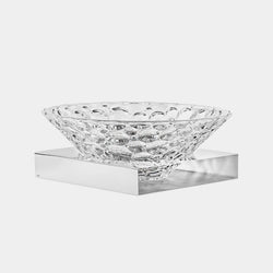 Original Bowl With Silver-Plated Base