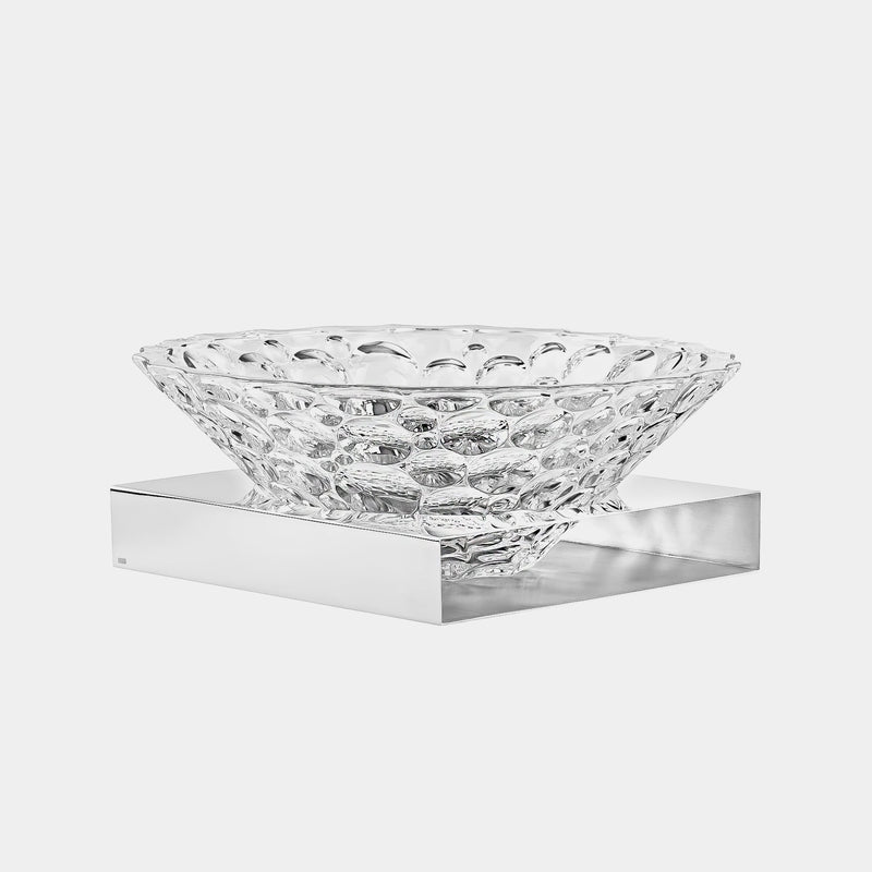 Original Bowl With Silver-Plated Base