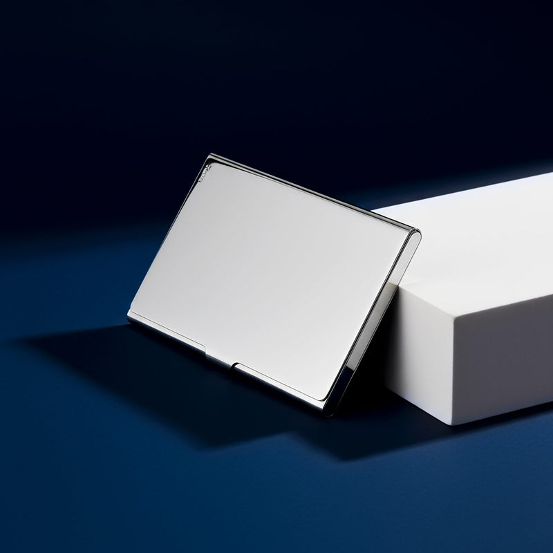 Silver Business Card Holder, silver 925/1000, 66 g