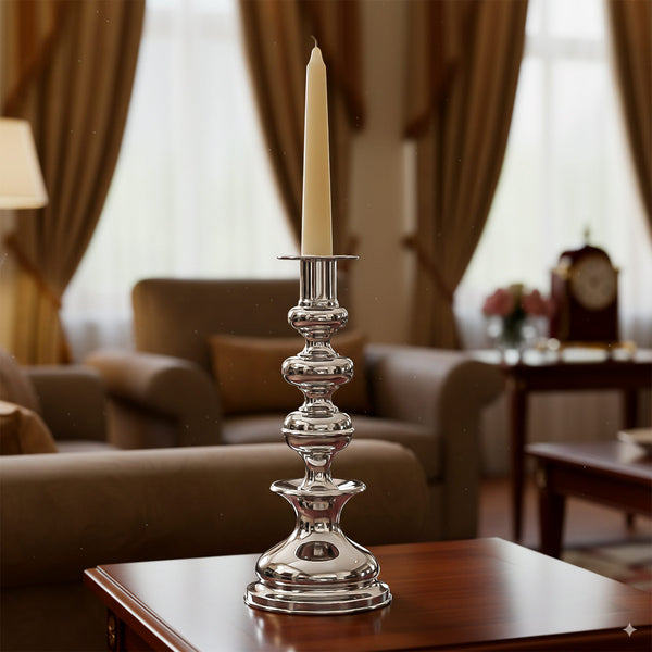 Silver Plated Candelabra Tower