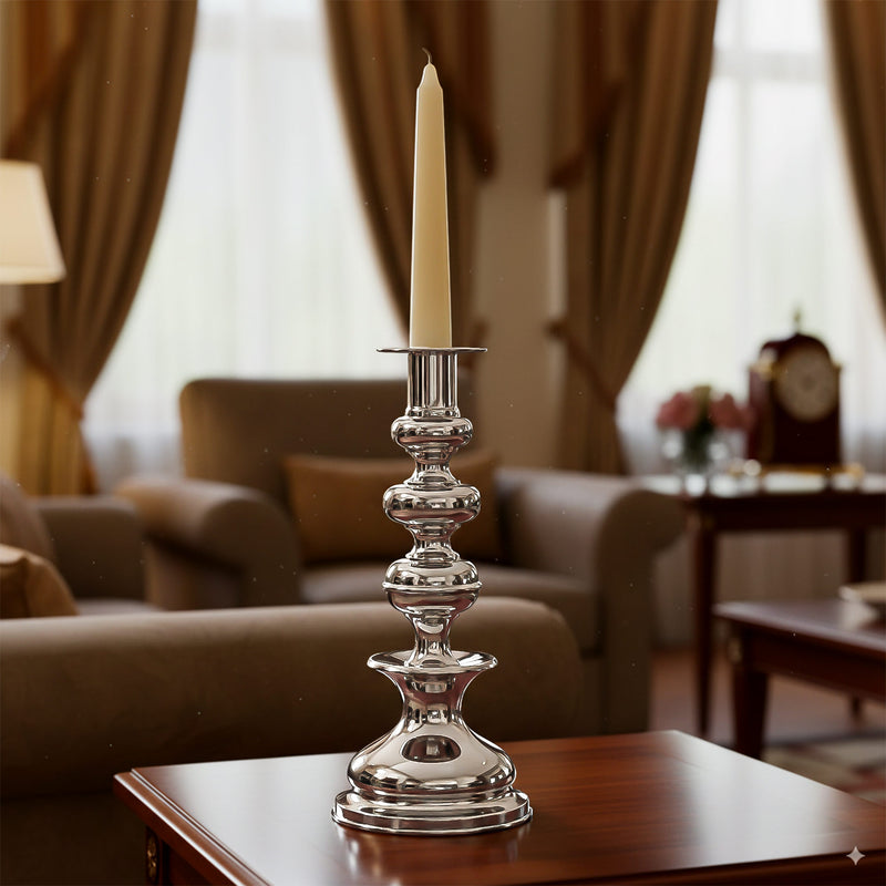 Silver Plated Candelabra Tower
