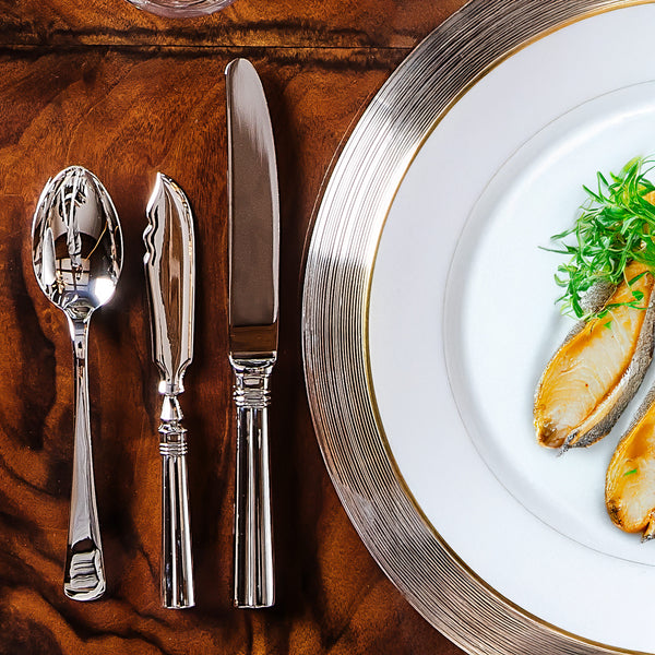 Silver Cutlery Provence 24-Piece Set For 6, Silver 925/1000, 1320 g