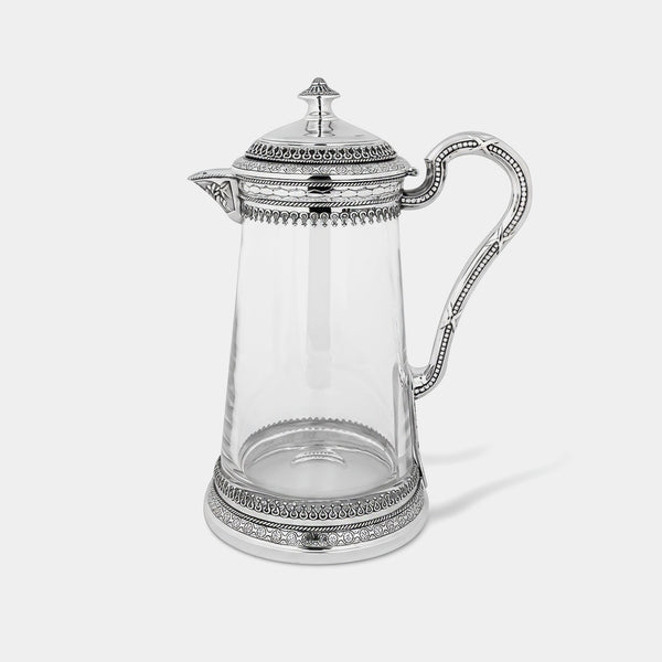 Crystal Pitcher Royale II., Silver 925/1000, 720 g