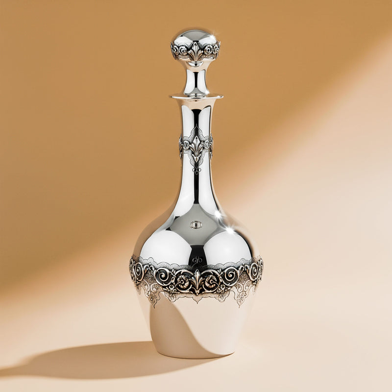 Silver Decanter Carafe King, Silver 925/1000, 556 g