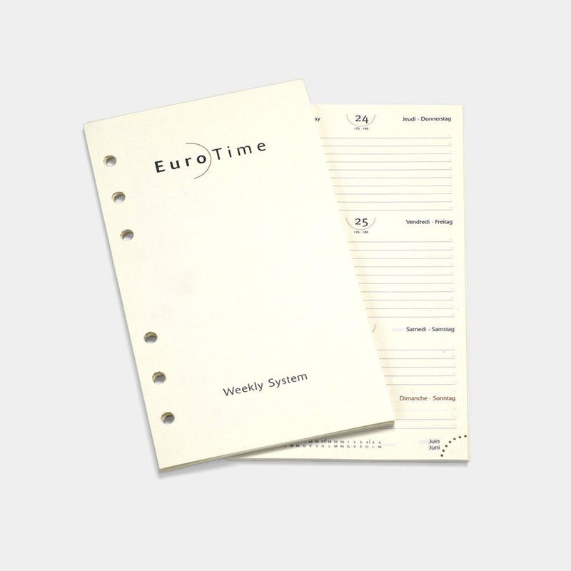 Travel Planner Notebook Refill A5