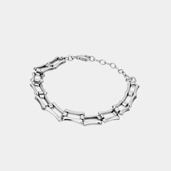 Men’s Silver Bracelet Chain, Silver 925/1000, 8,8 g-ANTORINI®
