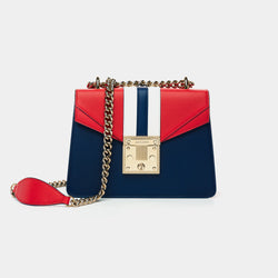 LUXURIOUS HANDBAG ANTORINI CHANTAL, BLUE-RED-ANTORINI®