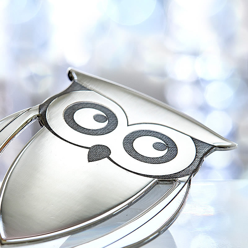 Silver Owl Bookmark-ANTORINI®