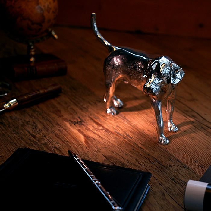 Fox Hound Dog, Silver Plated-ANTORINI®