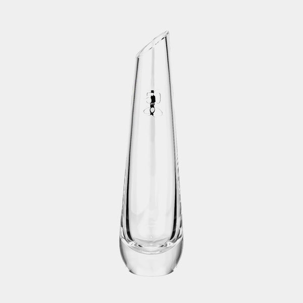 50th Wedding Anniversary Crystal Vase, Silver 925/1000, 2 g-ANTORINI®