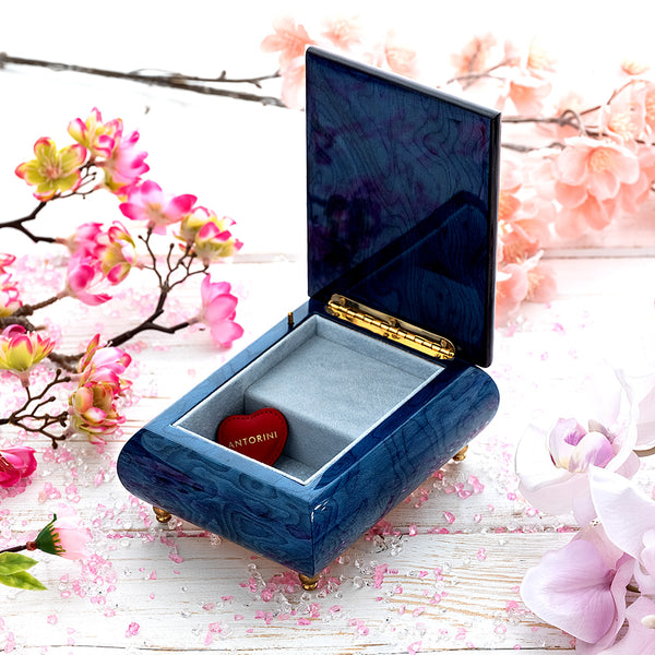 Music Jewellery Box with Motive of "The True Love"-ANTORINI®