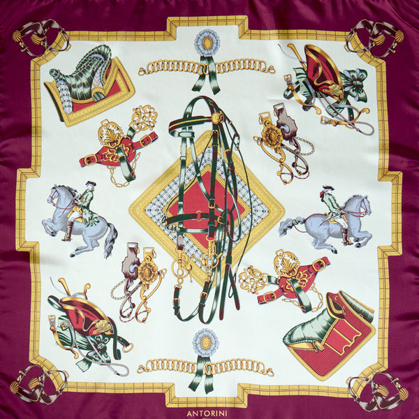 Royal Riding School Silk Scarf-ANTORINI®