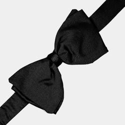 Black Silk Bow Tie-ANTORINI®
