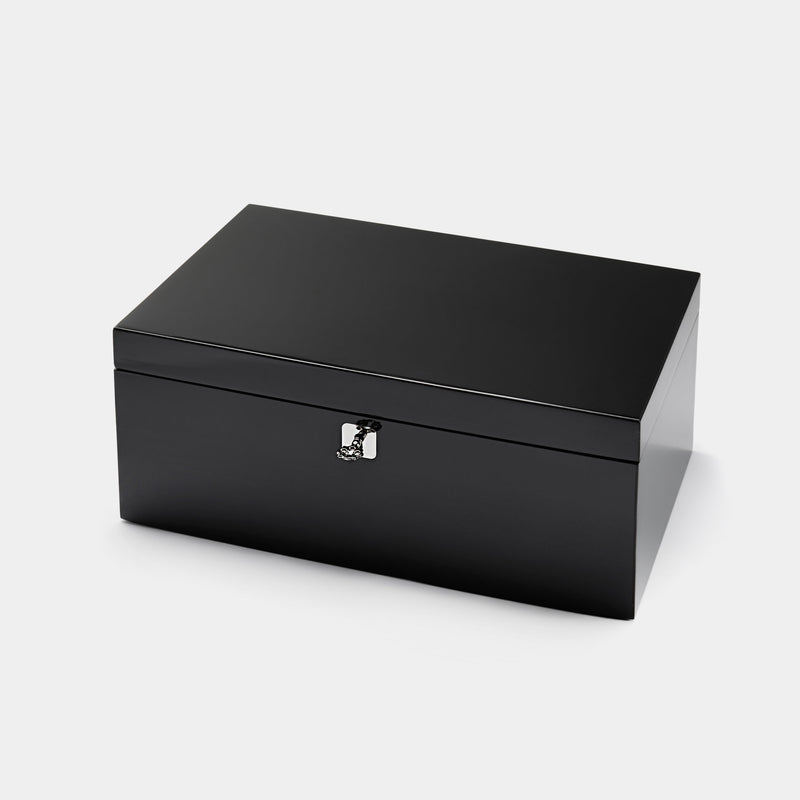 Pocker Chip box in Black Lacquer-ANTORINI®