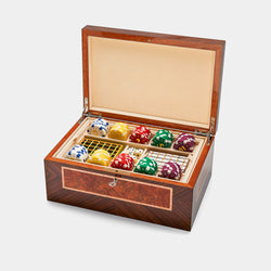Poker Chip Box in Brown Glamour-ANTORINI®