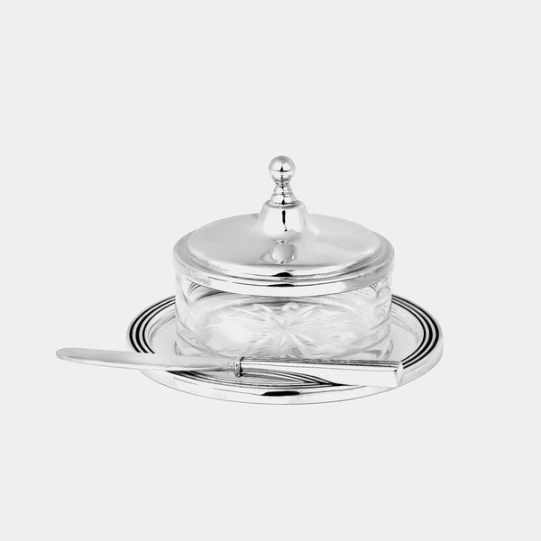 Butter Dish, silver-plated-ANTORINI®