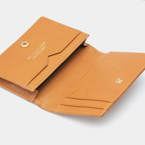 Credit and Business Card Holder in Camel-ANTORINI®