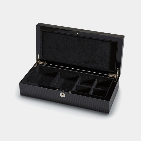 Small Cufflink Box in Carbon Imitation-ANTORINI®