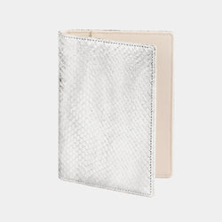Passport Case in Silver and Ivory-ANTORINI®