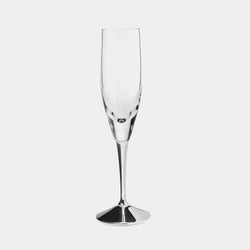 Crystal Champagne Flute, Silver 925/1000, 55 g-ANTORINI®