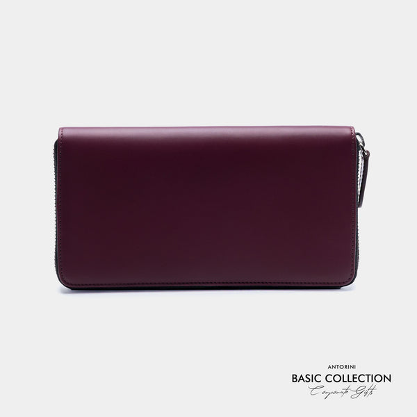 Ladies Leather Continental Purse in Purple - Corporate Collection-ANTORINI®
