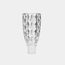 Crystal Vase Atlanta II., With Silver Plated Bottom-ANTORINI®