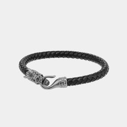 Men’s Bracelet Dragon, Silver 925/1000, 12 g-ANTORINI®