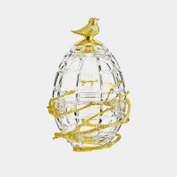 Crystal Easter Box, Limited Edition for Easter 2023, 24K gold -plated-ANTORINI®