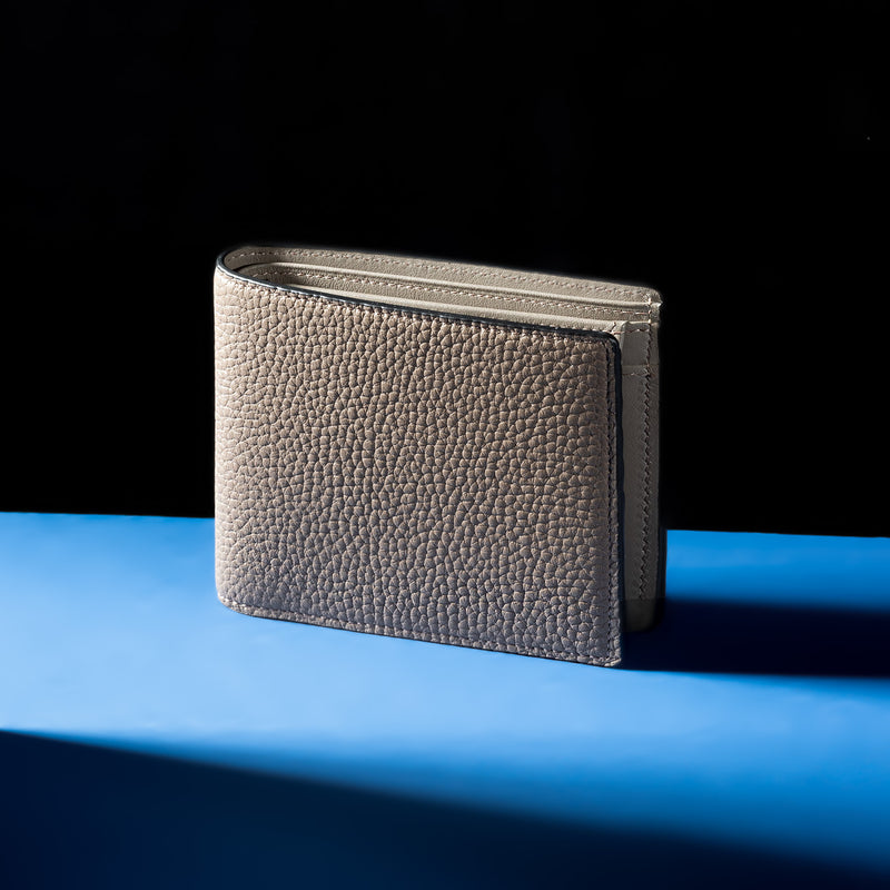 Men's Wallet 4cc with Coin Case ANTORINI Exedra, Dark Beige-ANTORINI®