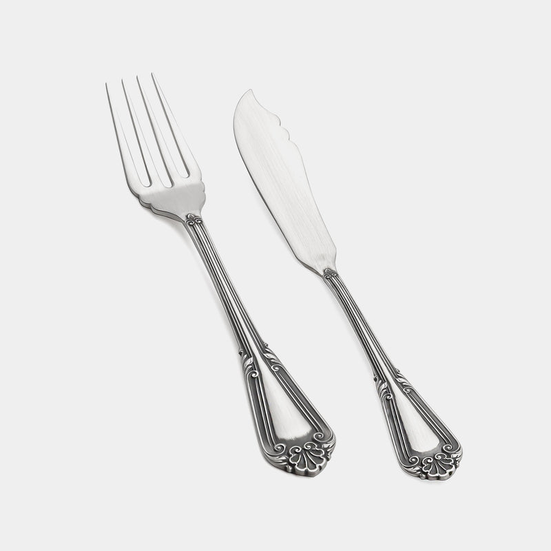 Silver Fish Cutlery, Palace, Silver 925/1000, 113 g-ANTORINI®
