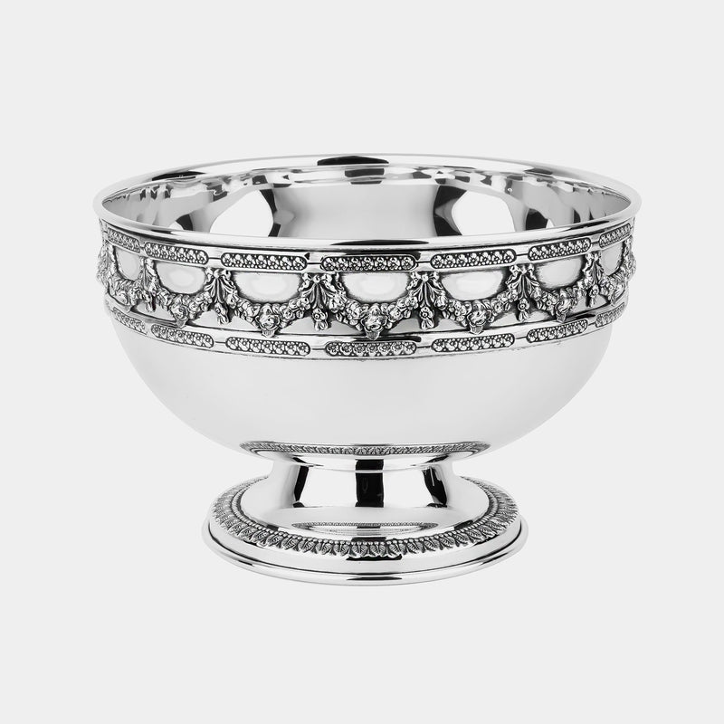 Sterling Silver Fruit Bowl Majestic, Silver 925/1000, 475 g-ANTORINI®