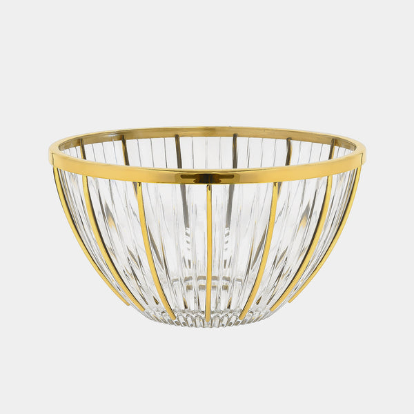 Fruit Bowl Golden Rays, Silver 925/1000, 290 g, gold-plated-ANTORINI®