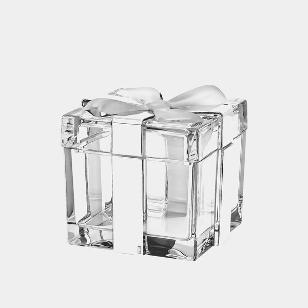 Decorative Glass Box, Gift, Silver-plated-ANTORINI®