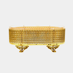 Gold Plated Bowl, Floral-ANTORINI®