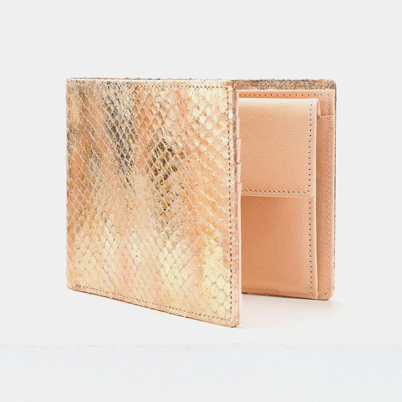Men's Leather Wallet Essence in Gold-ANTORINI®