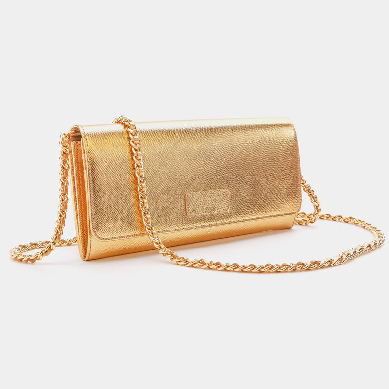 Luxurious Concetta Wallet in Gold-ANTORINI®