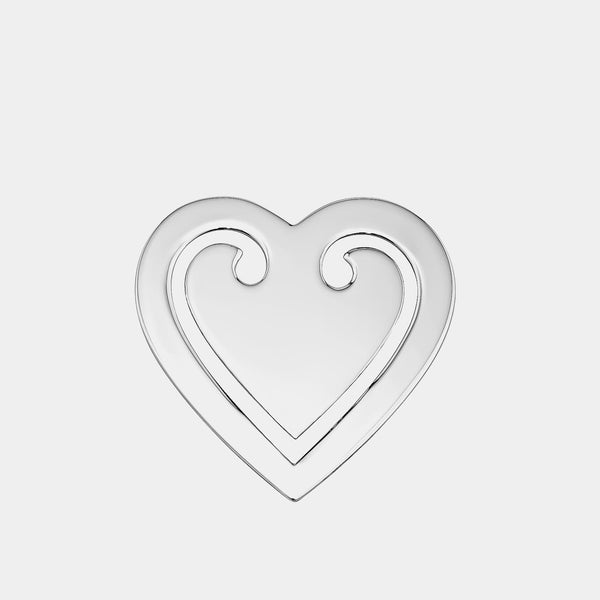 Silver Bookmark, Heart, Silver 925/1000, 8 g-ANTORINI®