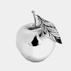Decorative Apple, silver plated-ANTORINI®
