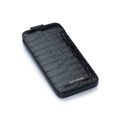 iPhone 7 Case in Black Croc-ANTORINI®
