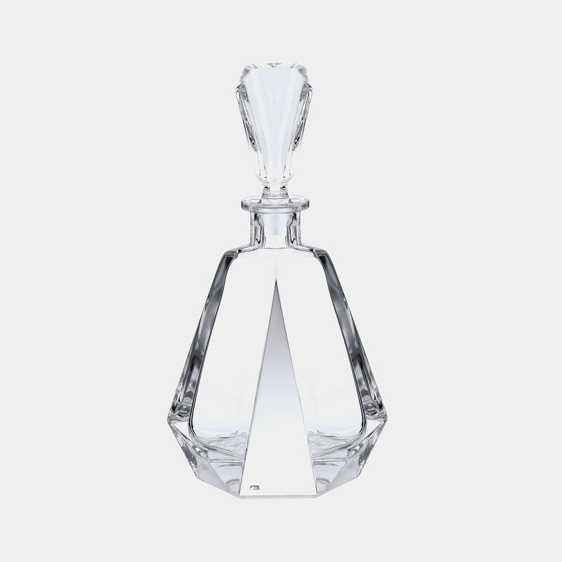 Crystal Carafe Refracción, Silver-Plated Decoration-ANTORINI®
